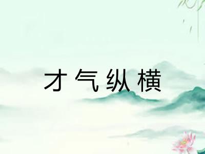 才气纵横