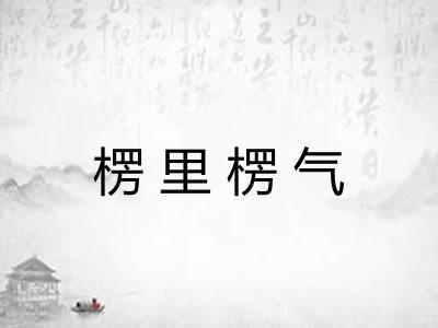 楞里楞气