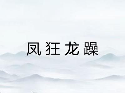 凤狂龙躁
