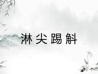 淋尖踢斛